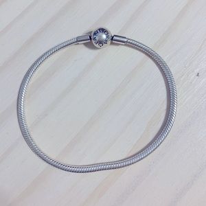 Silver Pandora bracelet